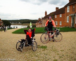 Members cycling the Gridiron Addax event